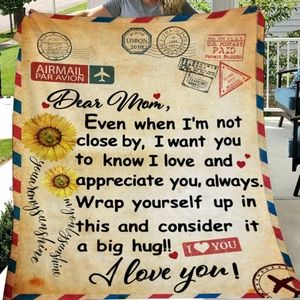 *Brand New* Dear Mom, I Love You Blanket